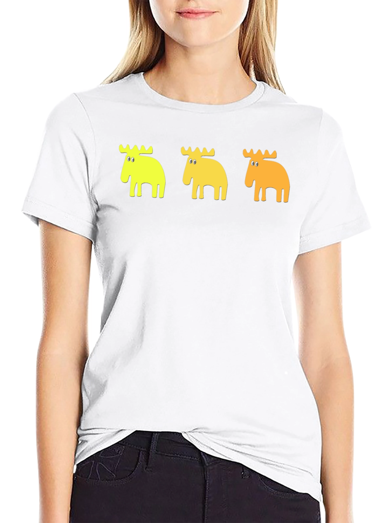 Moose Graphic Tee - Black T-Shirt