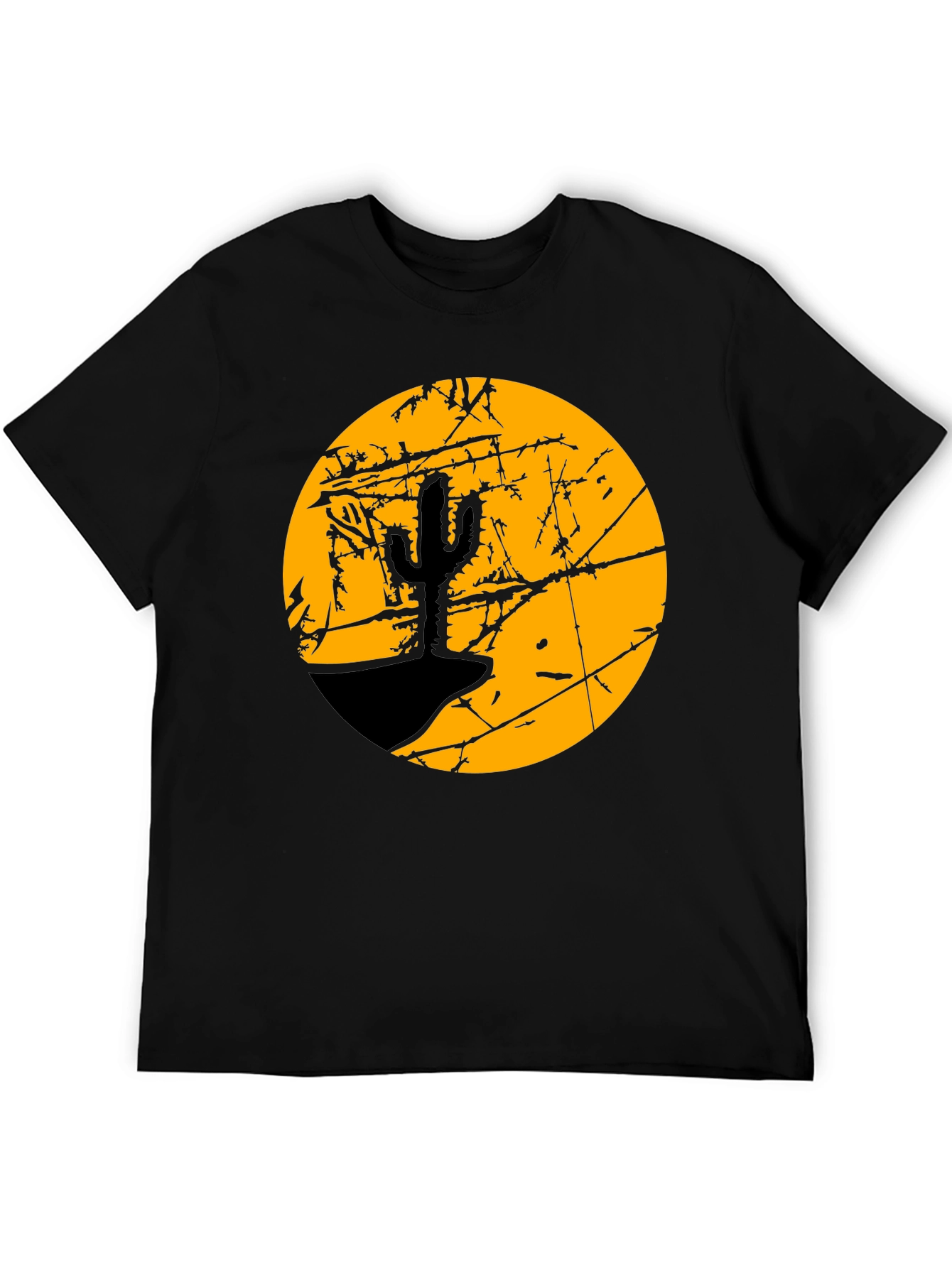 Cactus Desert Moon T-Shirt - Graphic Tee