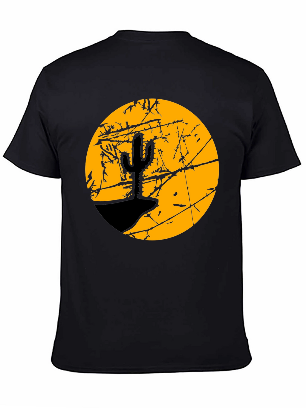 Cactus Desert Moon T-Shirt - Graphic Tee