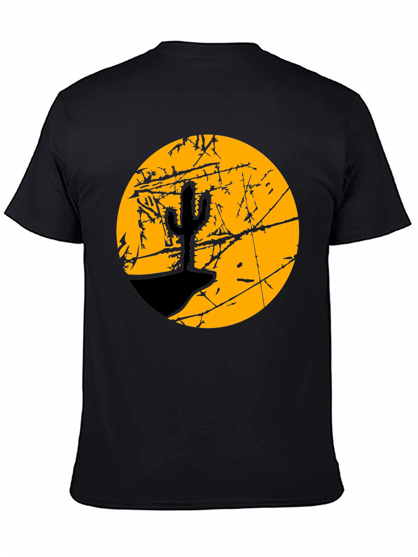 Cactus Desert Moon T-Shirt - Graphic Tee