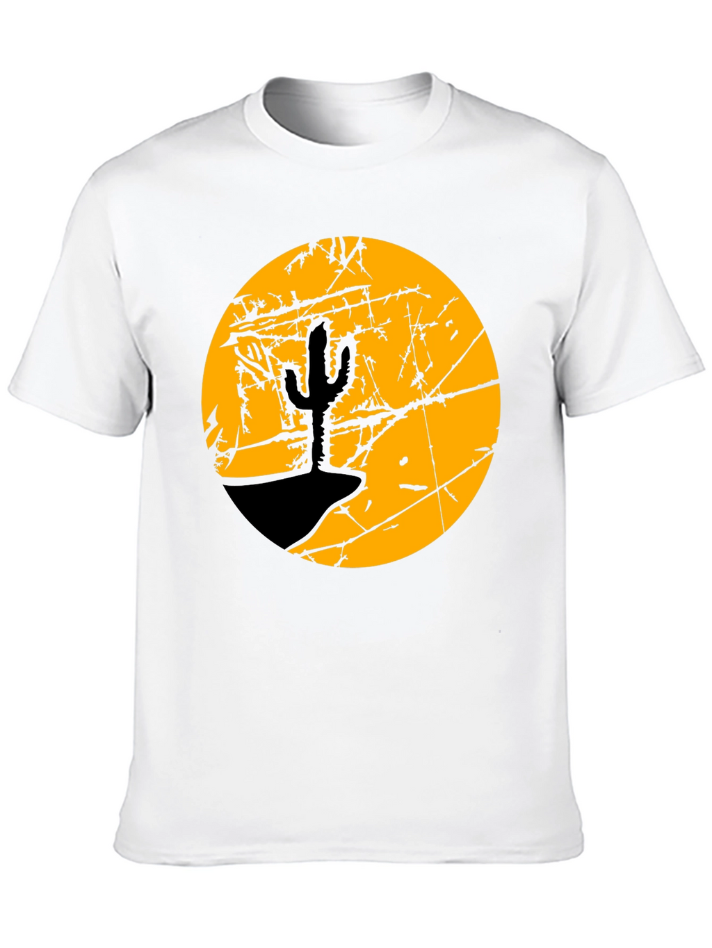 Cactus Desert Moon T-Shirt - Graphic Tee
