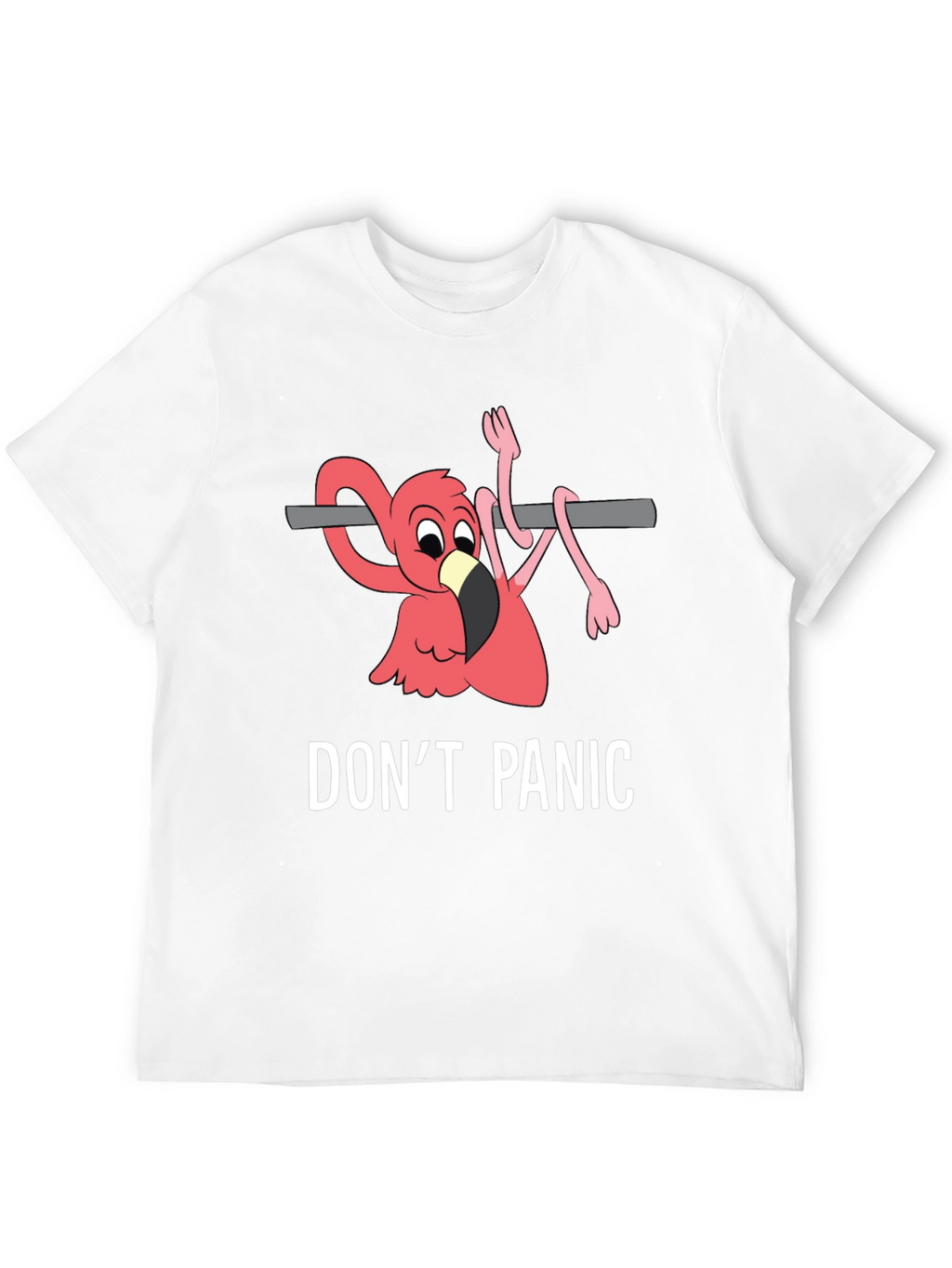 Dont Panic Flamingo T-Shirt