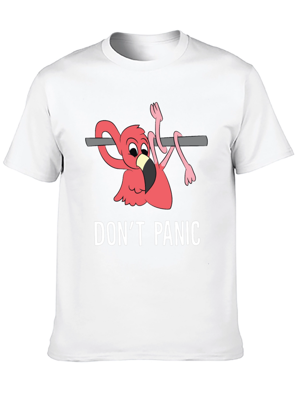 Dont Panic Flamingo T-Shirt