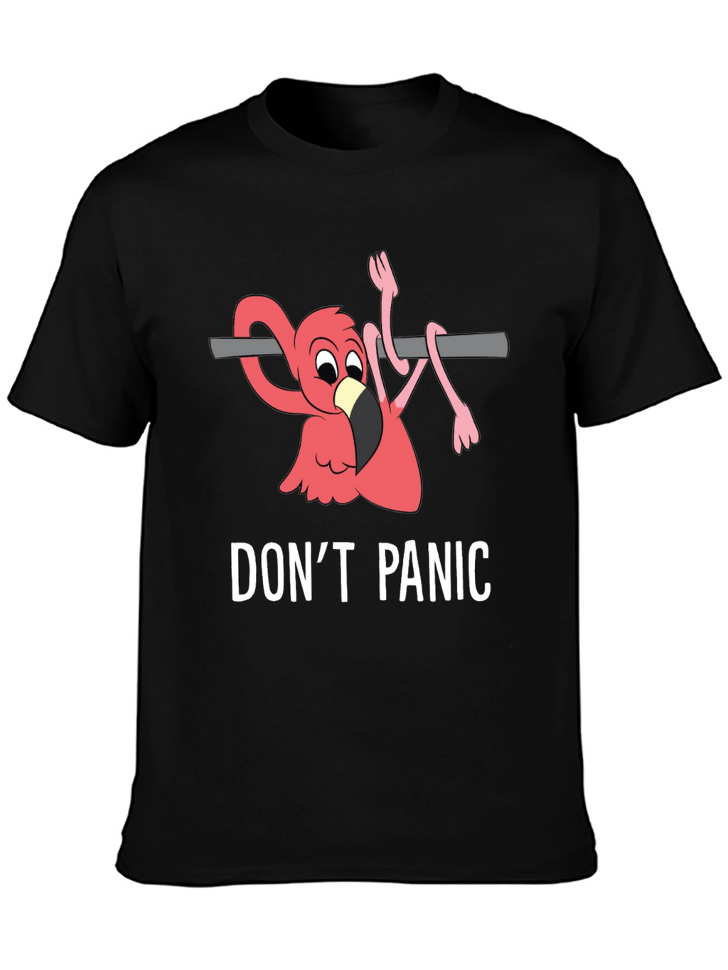 Dont Panic Flamingo T-Shirt
