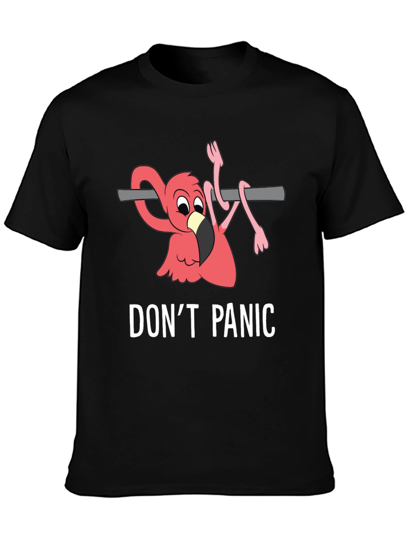 Dont Panic Flamingo T-Shirt