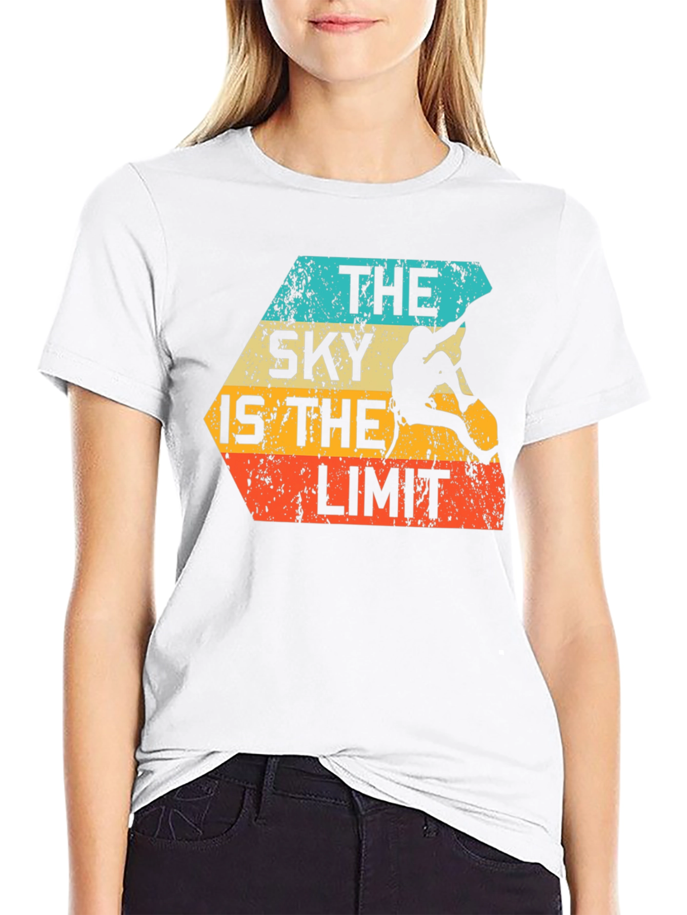The Sky Is The Limit Climbing Graphic T-Shirt