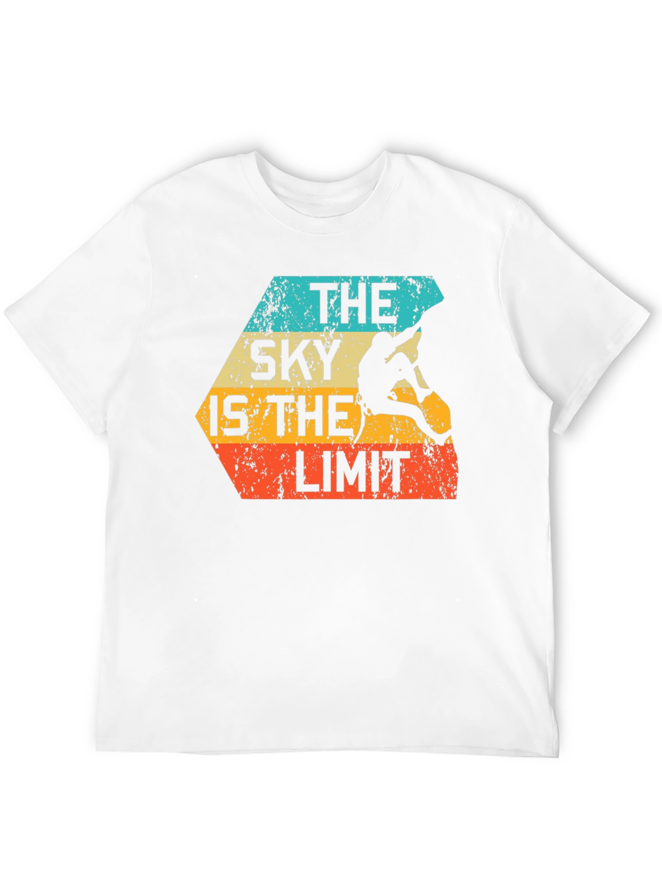 The Sky Is The Limit Climbing Graphic T-Shirt