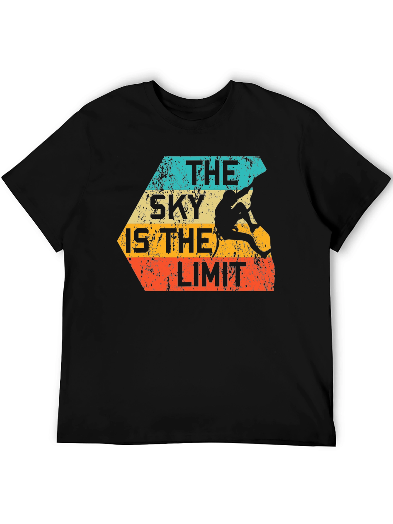 The Sky Is The Limit Climbing Graphic T-Shirt