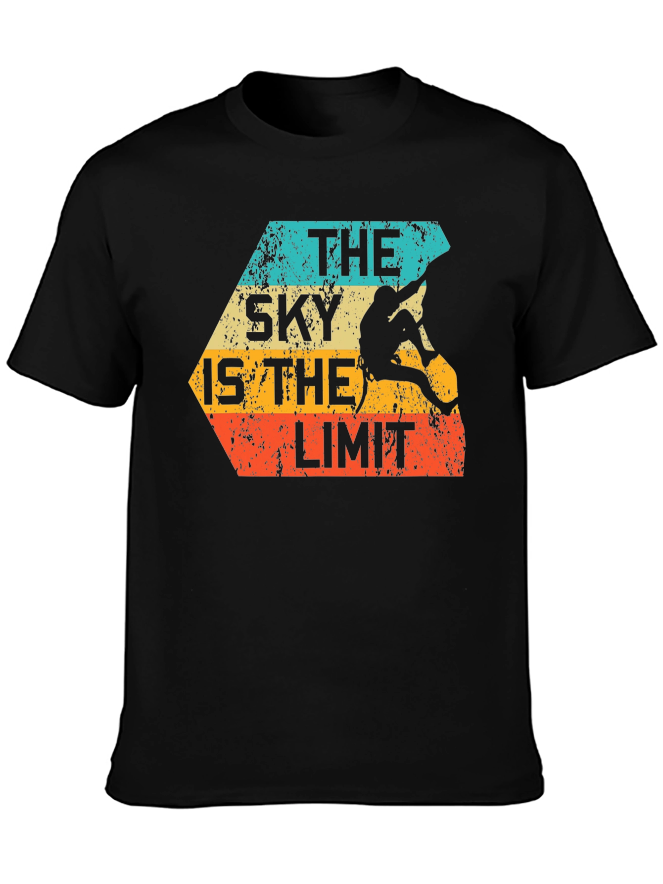 The Sky Is The Limit Climbing Graphic T-Shirt