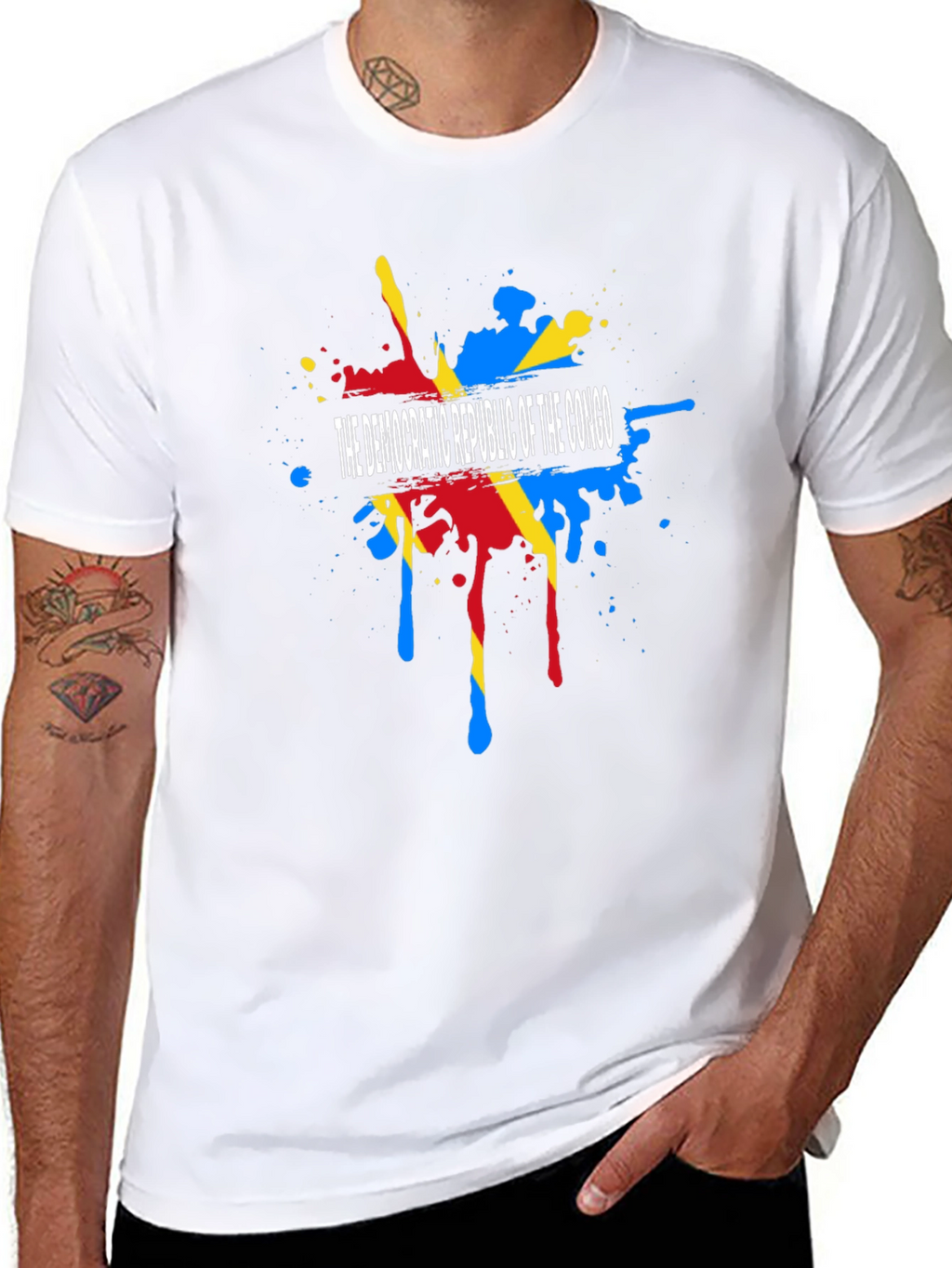 Democratic Republic of Congo Flag T-Shirt