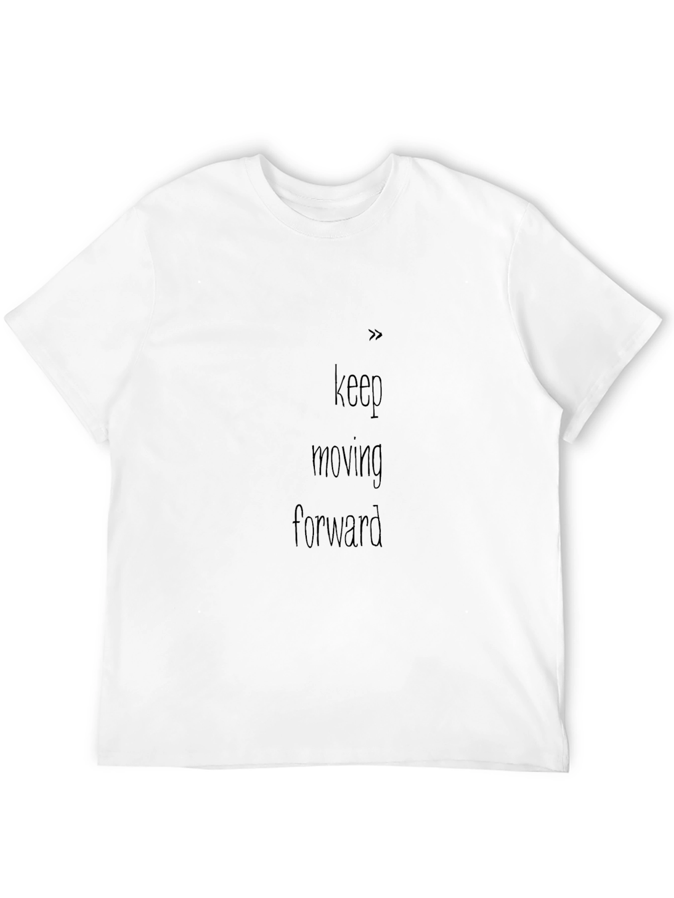 Keep Moving Forward Black T-Shirt