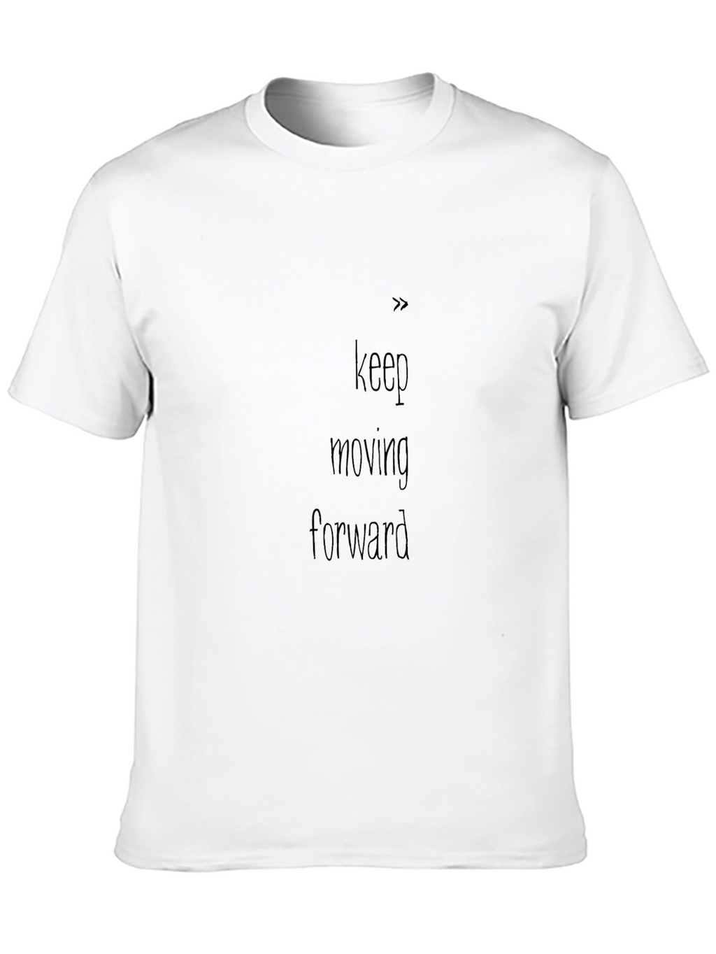 Keep Moving Forward Black T-Shirt