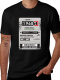 1968 Birthday T-Shirt: Powerful & Awesome