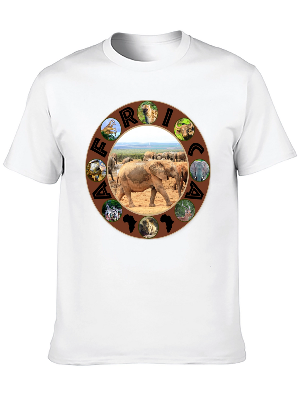 Africa Animals Graphic T-Shirt