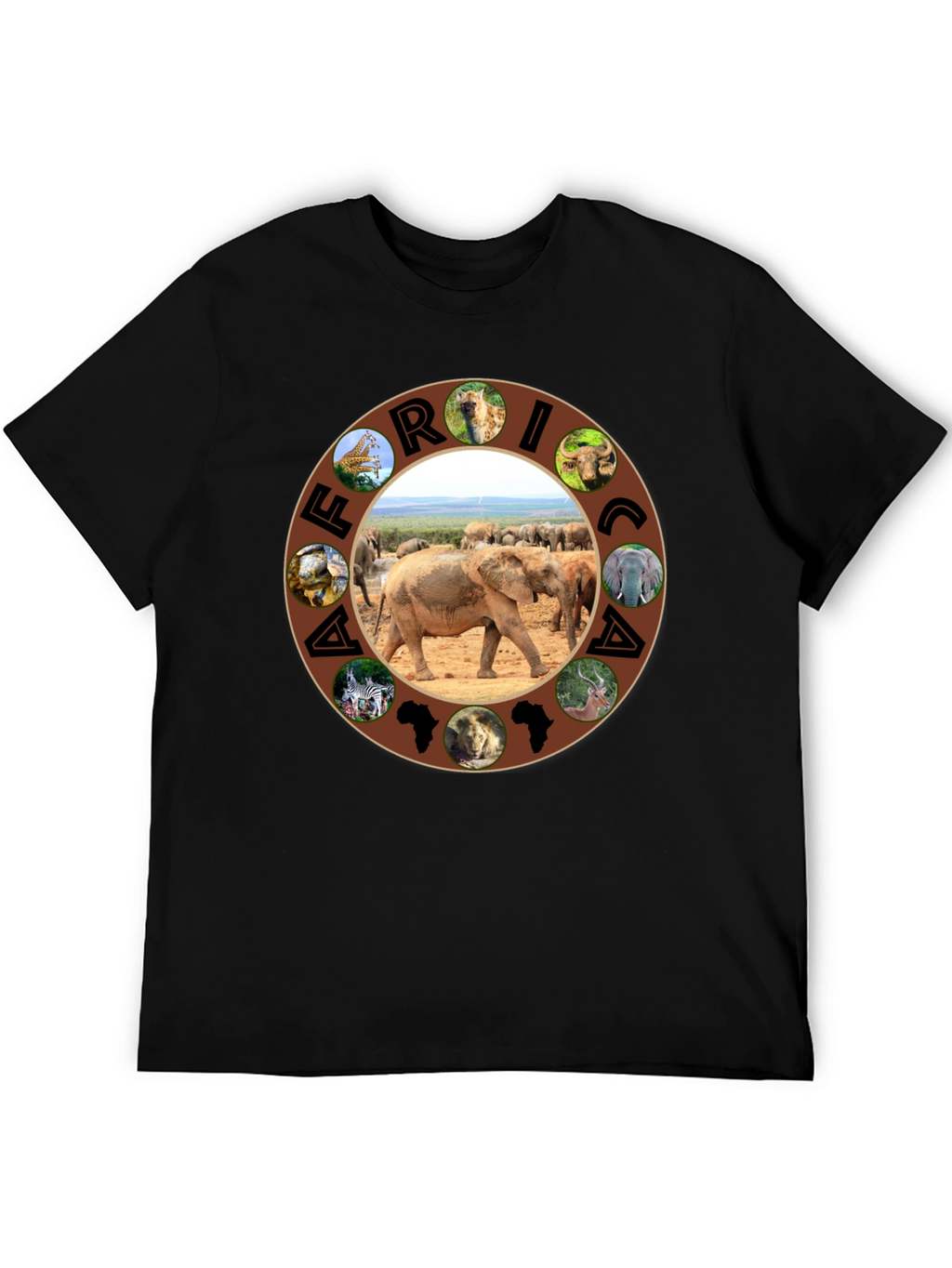 Africa Animals Graphic T-Shirt