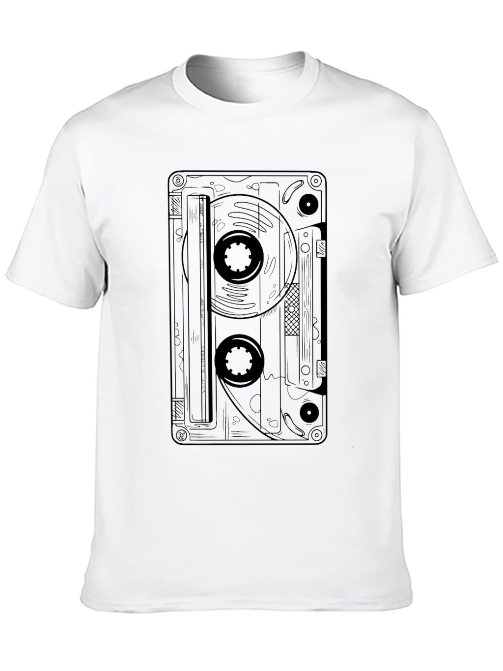 Cassette Tape Graphic T-Shirt