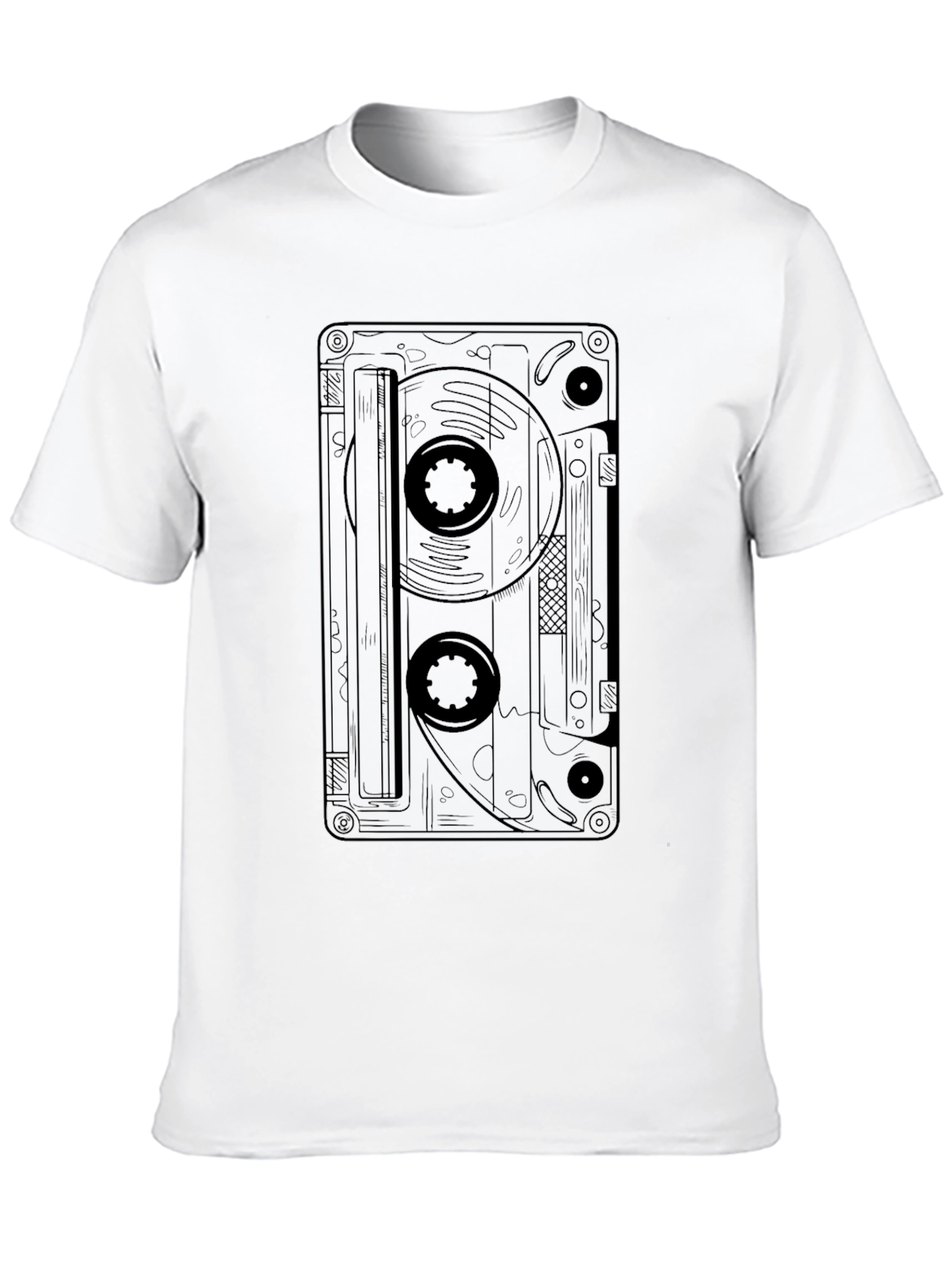 Cassette Tape Graphic T-Shirt