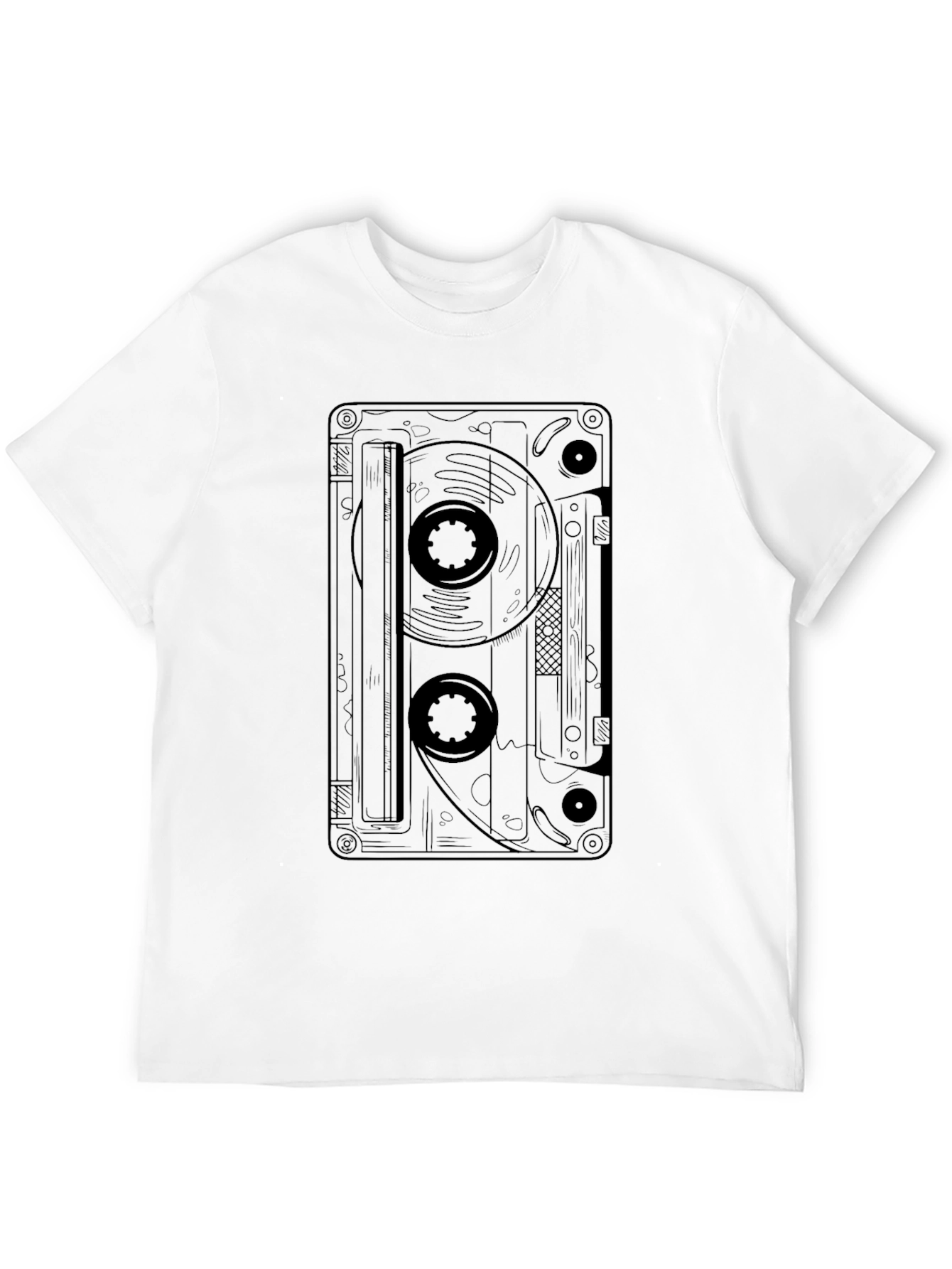 Cassette Tape Graphic T-Shirt