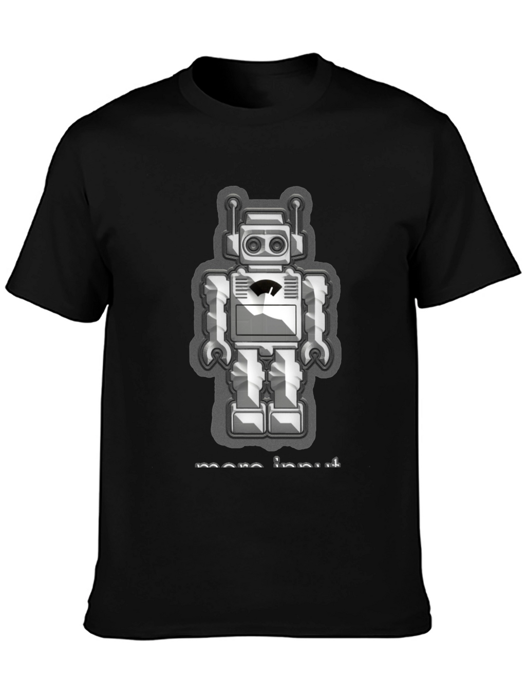 Retro Robot T-Shirt - More Input Design