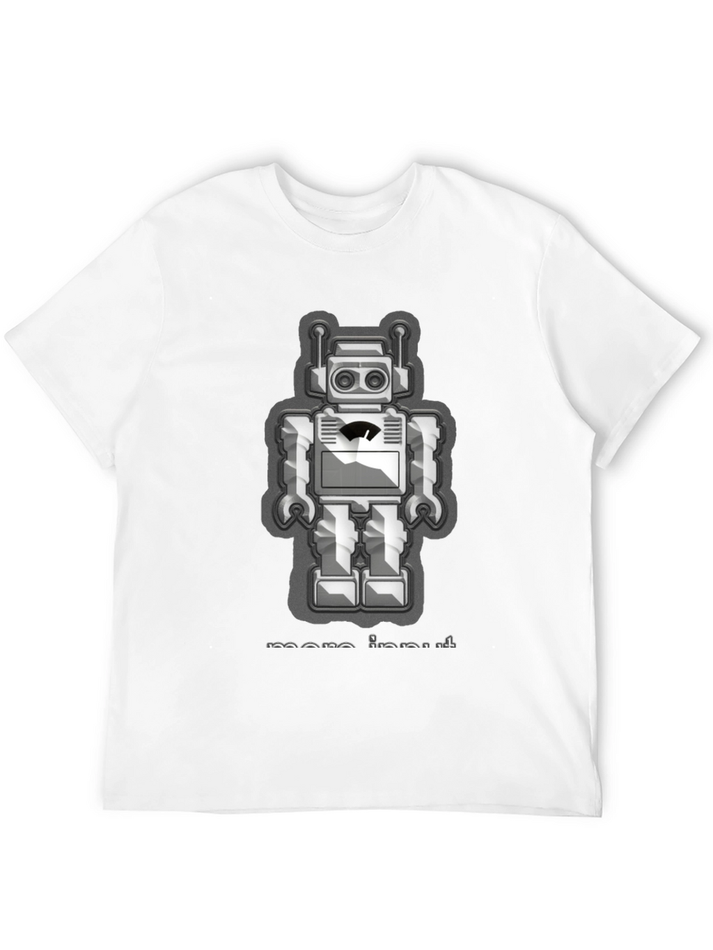 Retro Robot T-Shirt - More Input Design