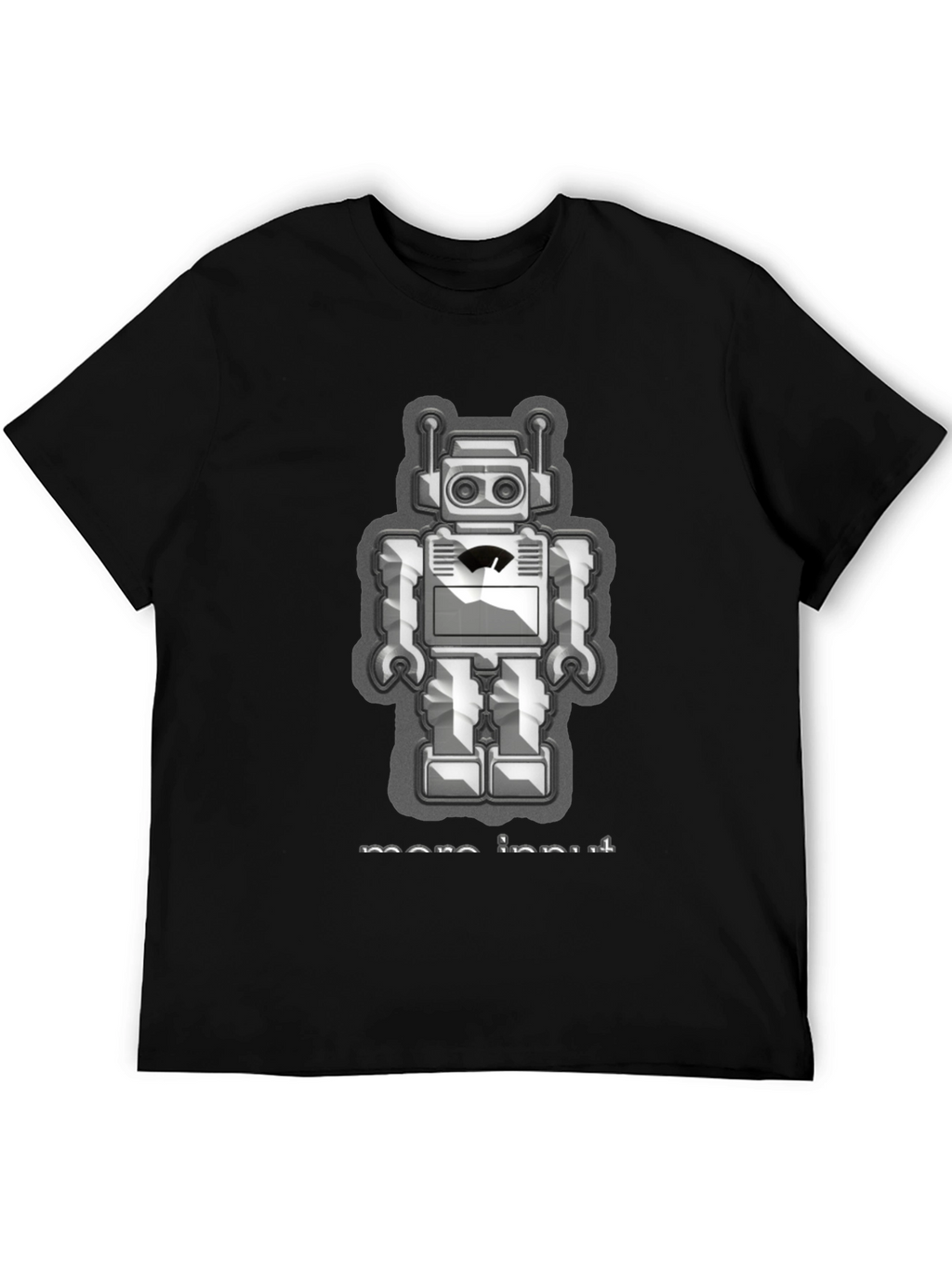 Retro Robot T-Shirt - More Input Design