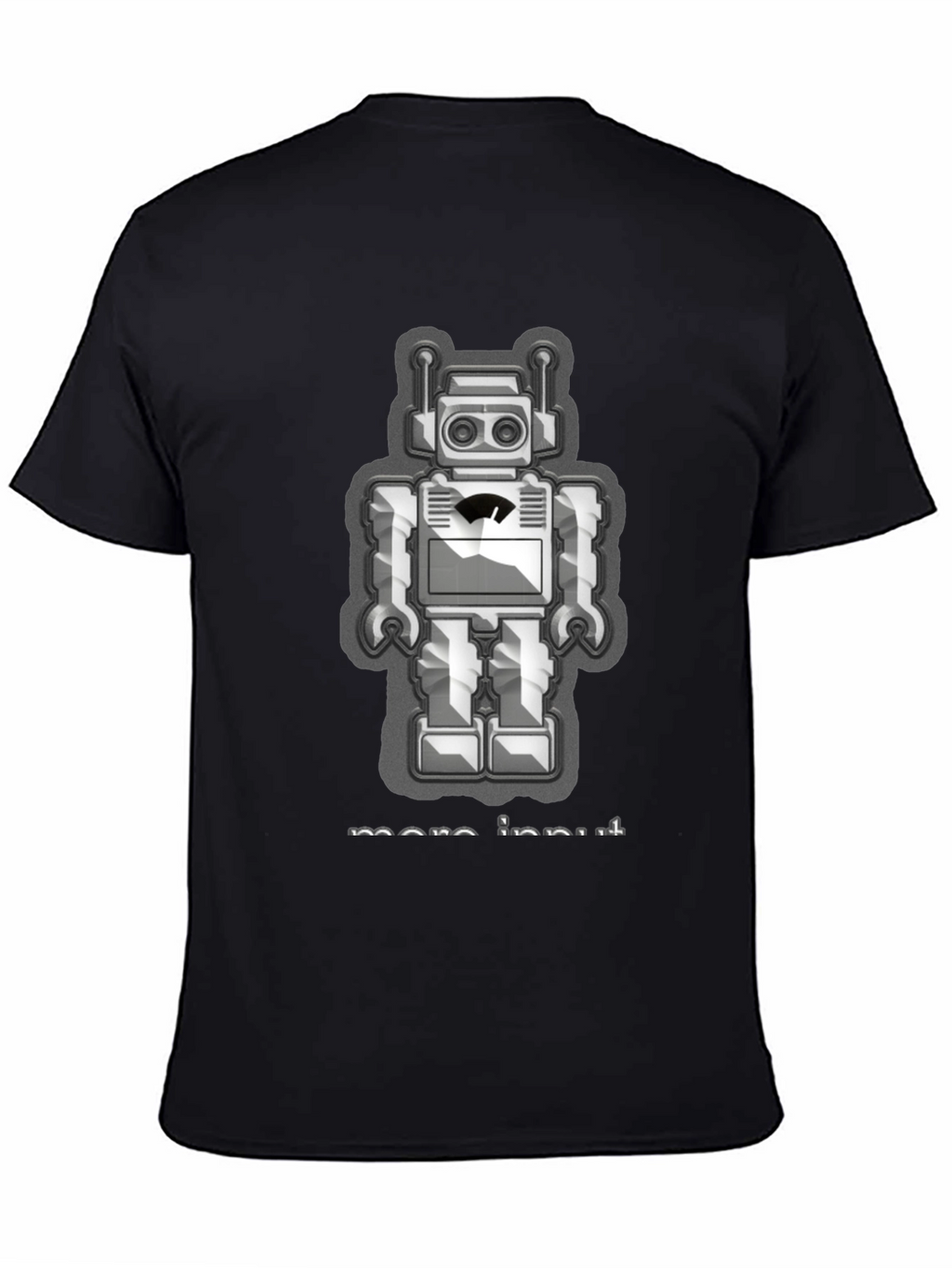 Retro Robot T-Shirt - More Input Design