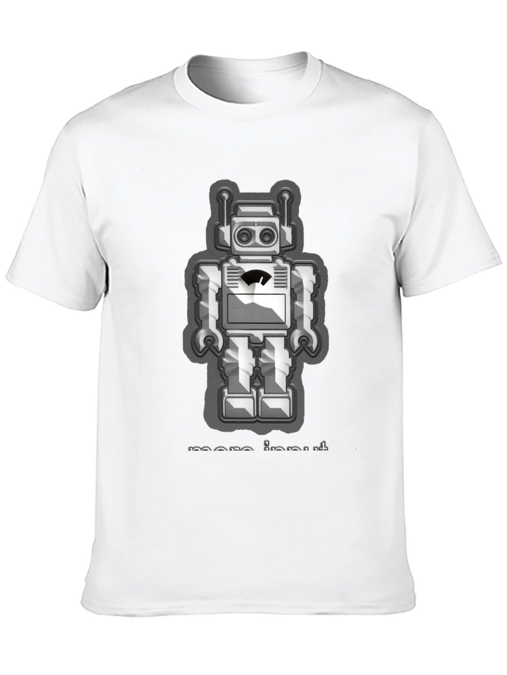Retro Robot T-Shirt - More Input Design