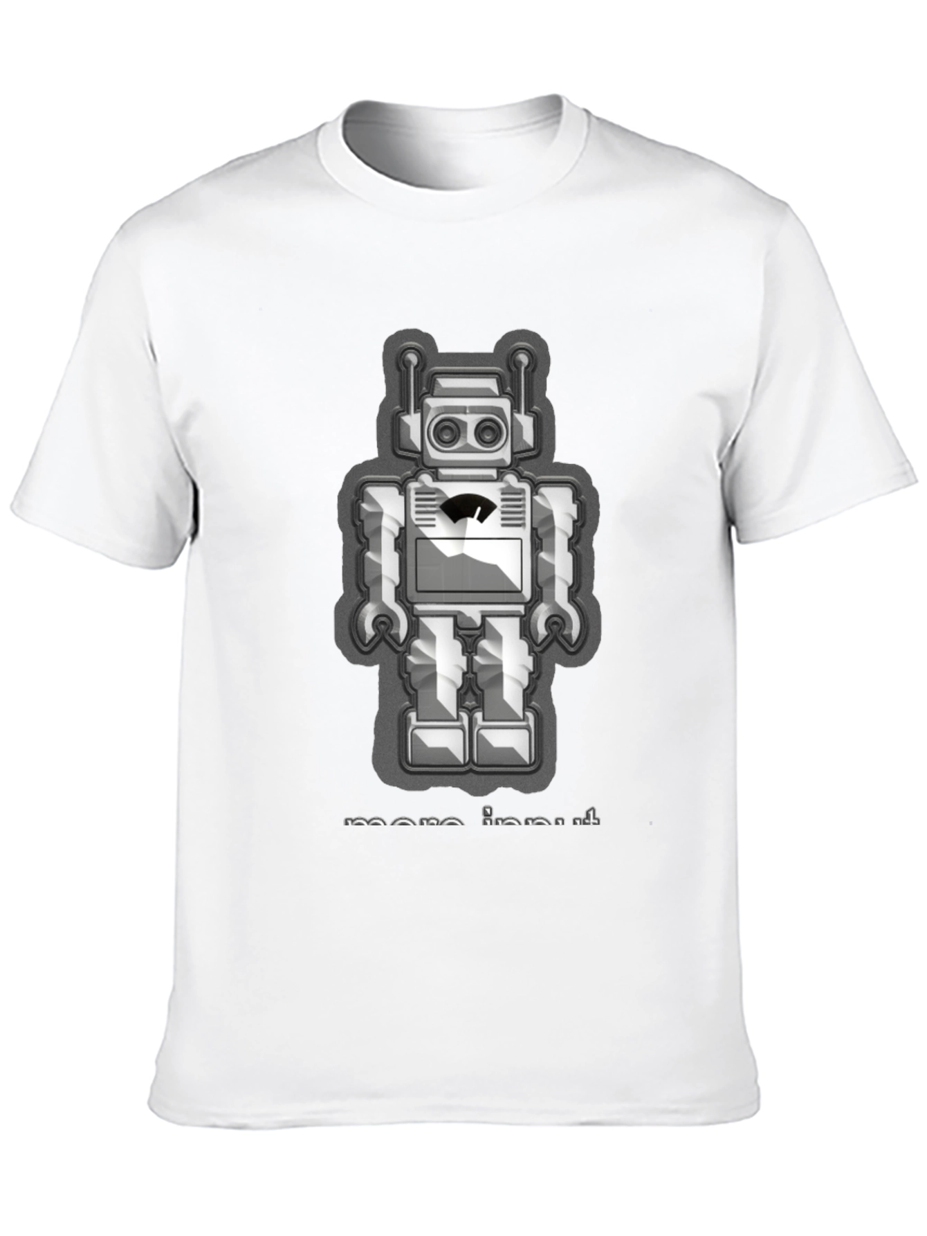 Retro Robot T-Shirt - More Input Design