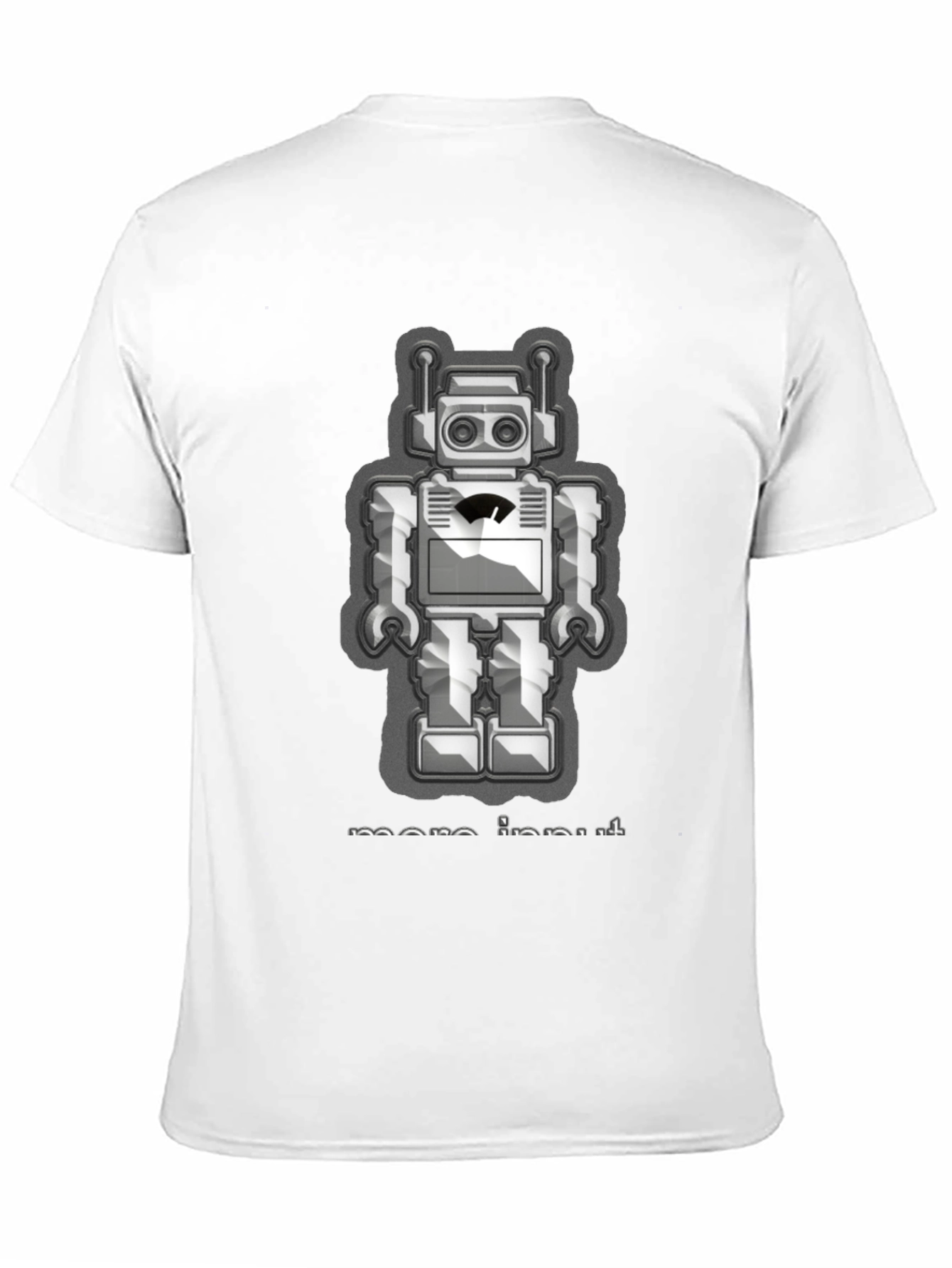 Retro Robot T-Shirt - More Input Design