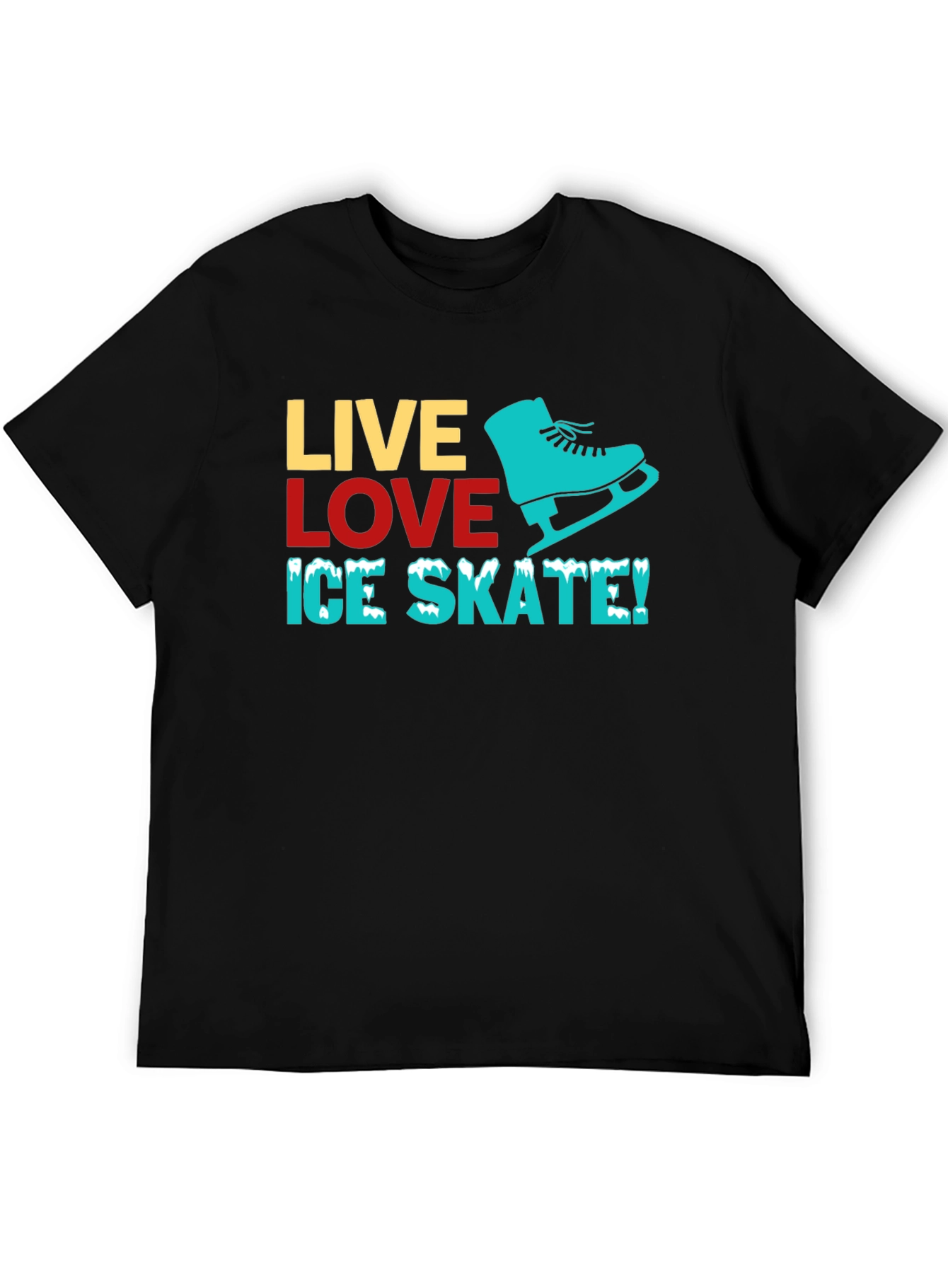 Live Love Ice Skate T-Shirt