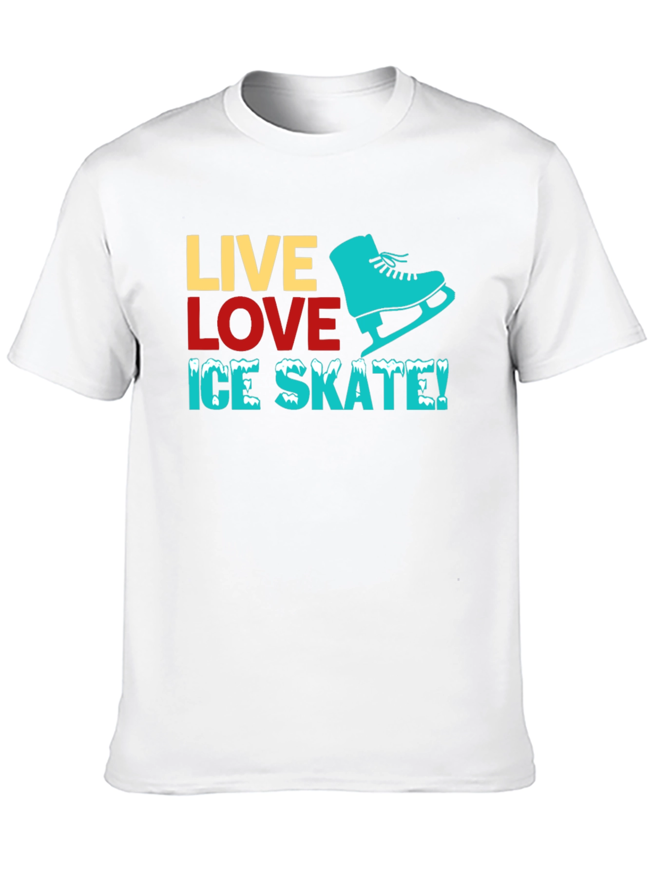 Live Love Ice Skate T-Shirt