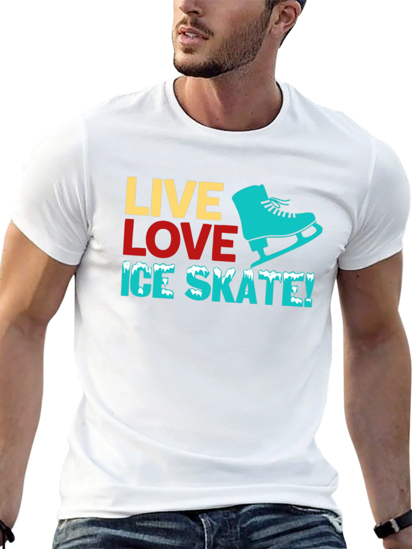 Live Love Ice Skate T-Shirt