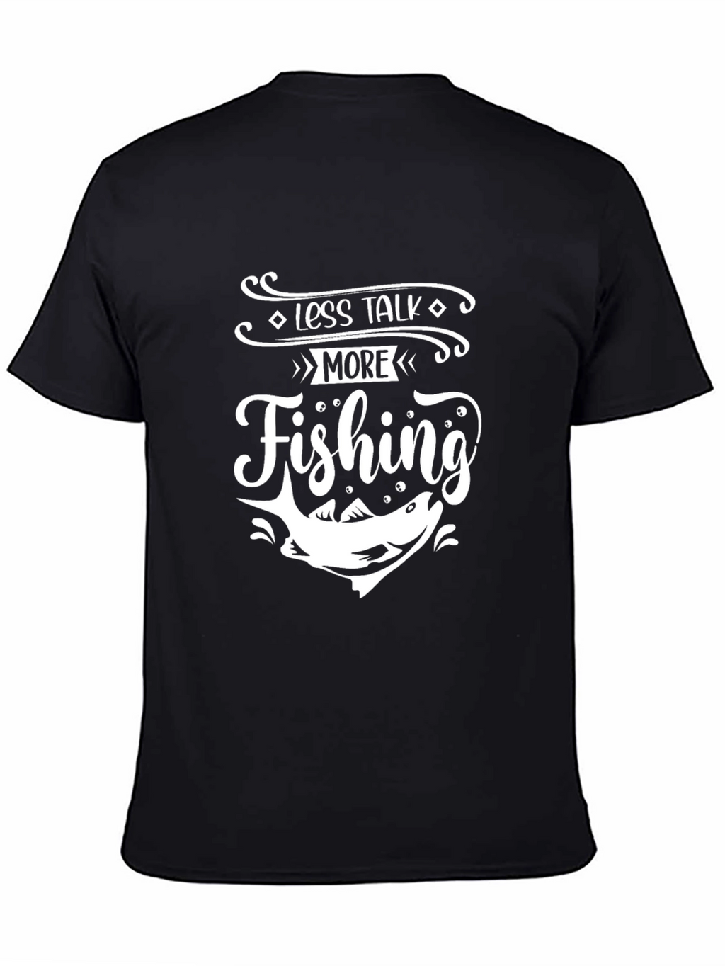 Less Talk More Fishing Graphic Tee