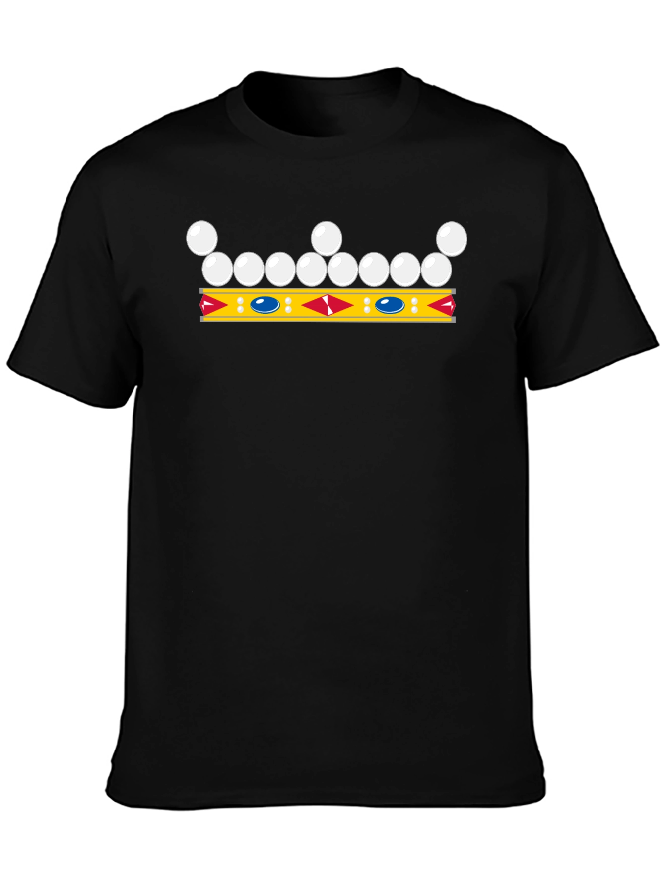 Crown Graphic Tee - Royal Design