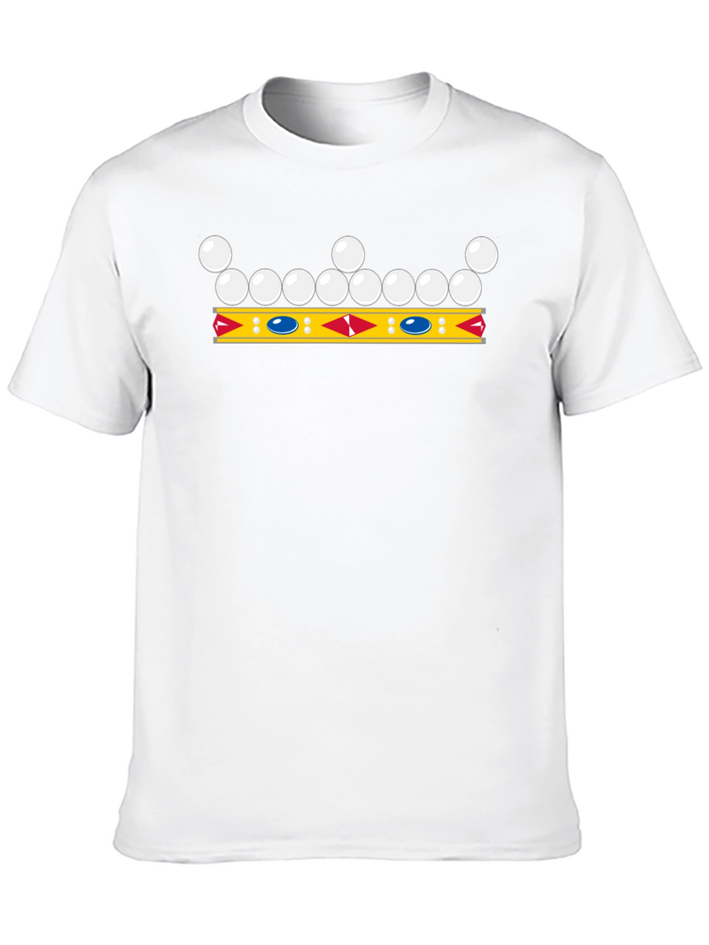 Crown Graphic Tee - Royal Design