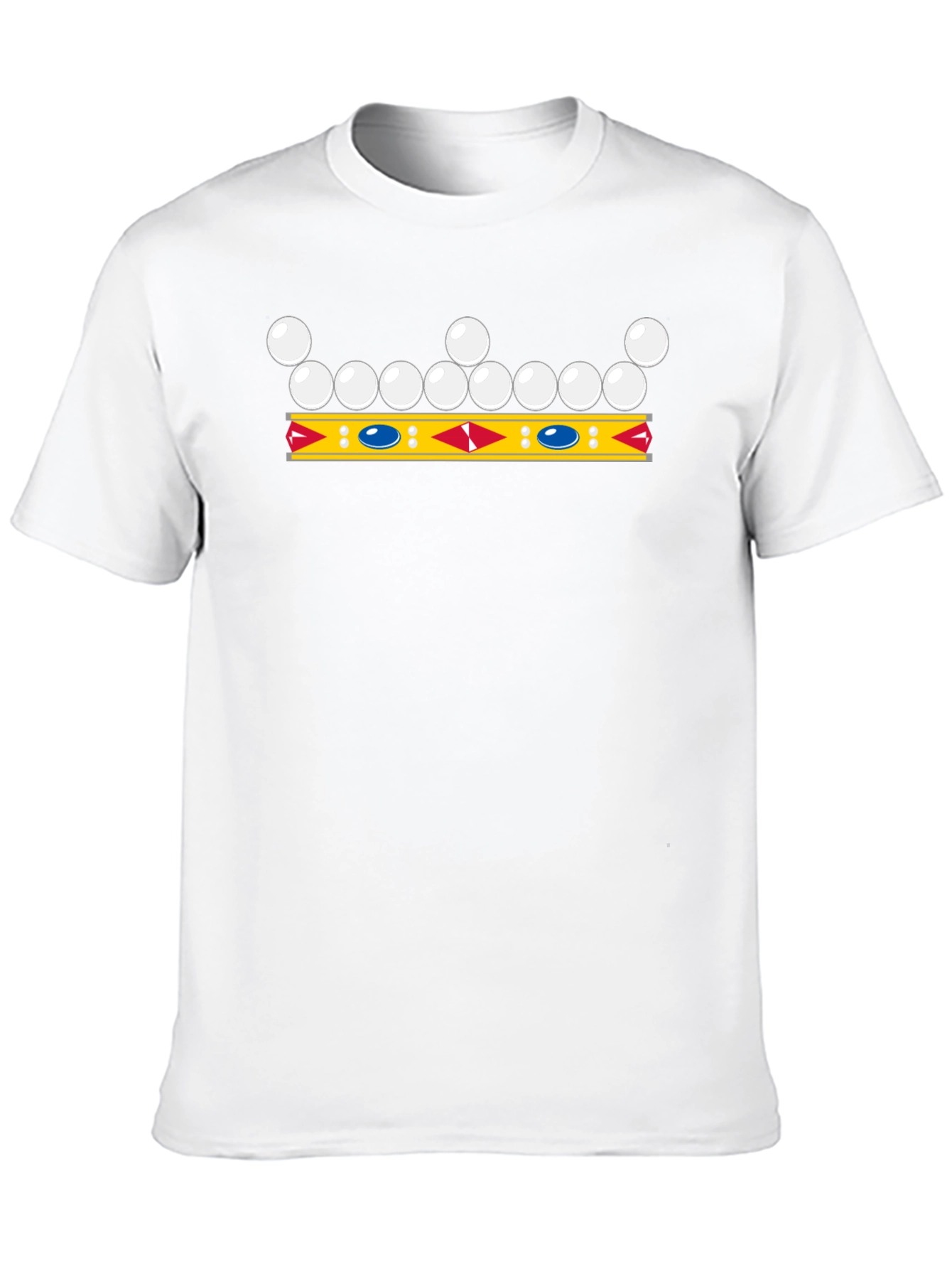 Crown Graphic Tee - Royal Design