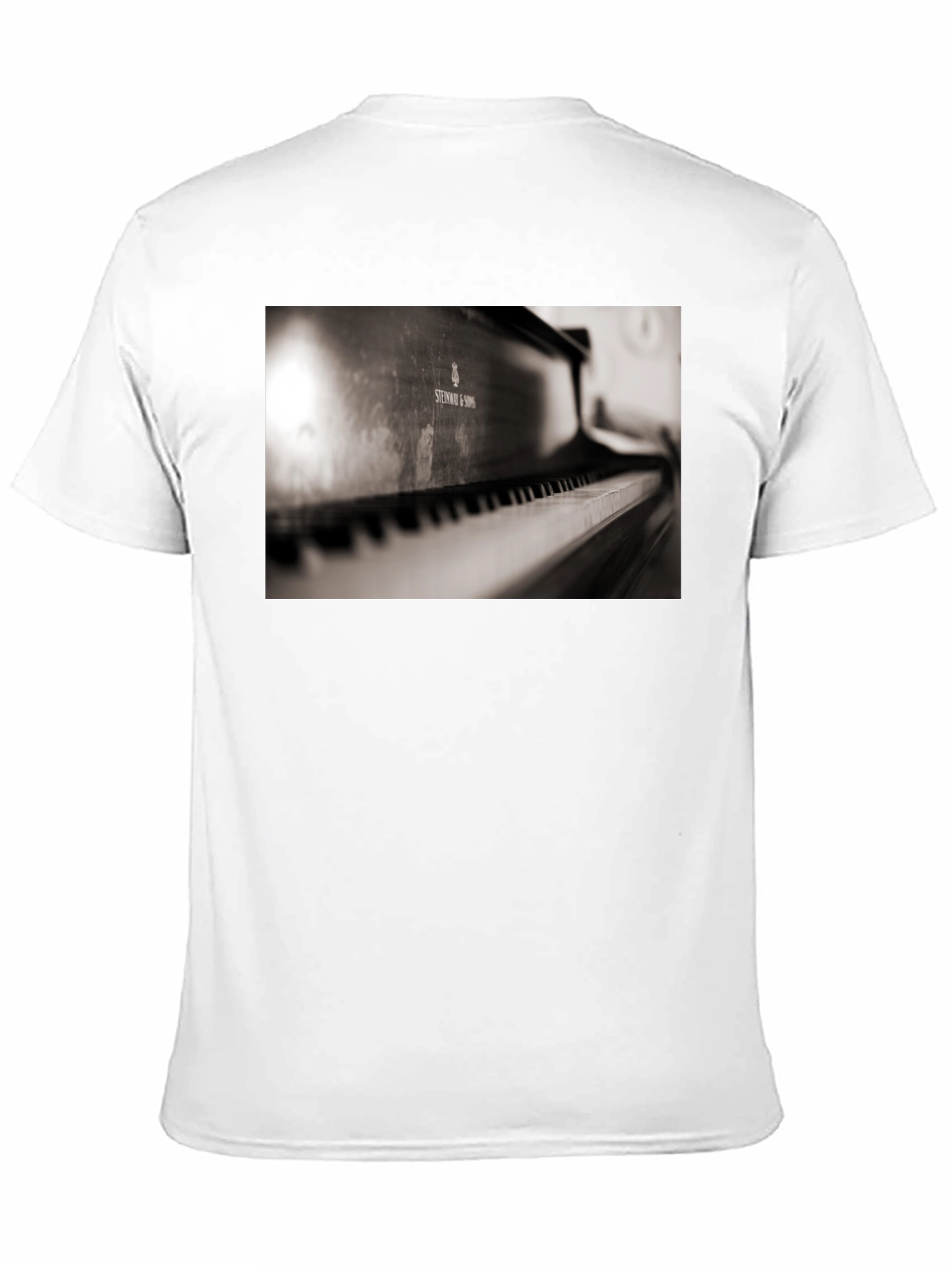 Piano Keys Graphic T-Shirt