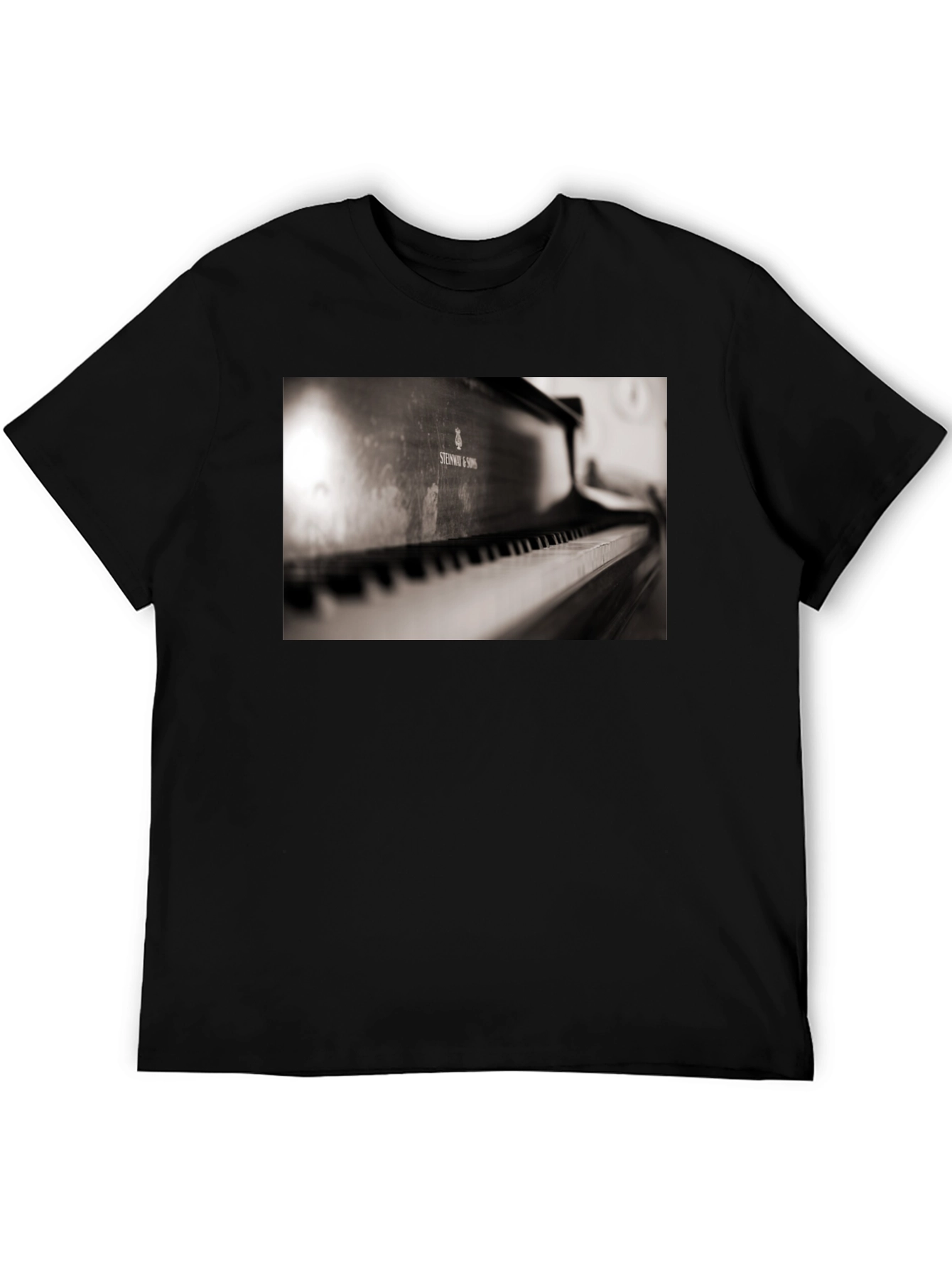 Piano Keys Graphic T-Shirt