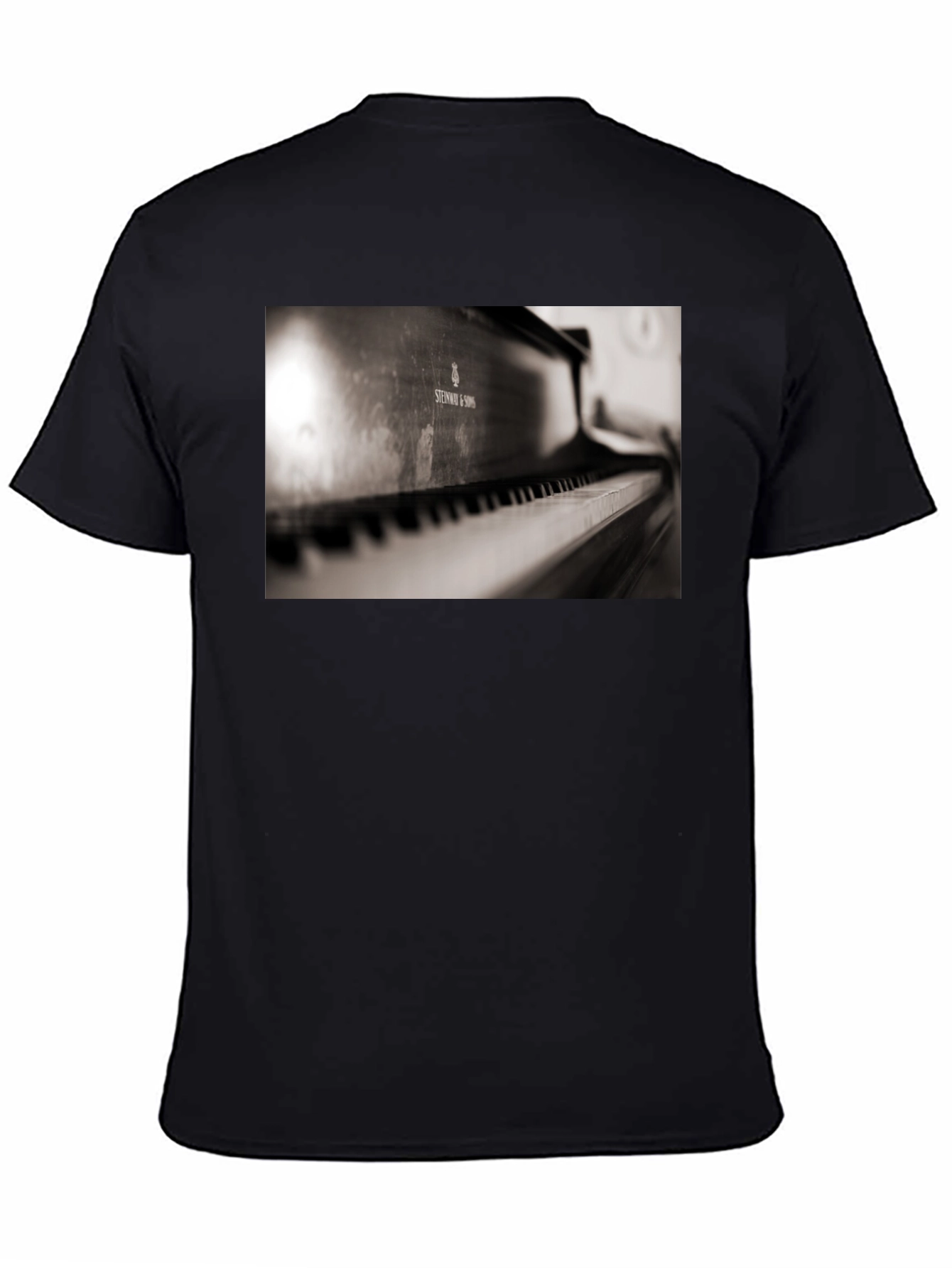 Piano Keys Graphic T-Shirt