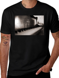 Piano Keys Graphic T-Shirt