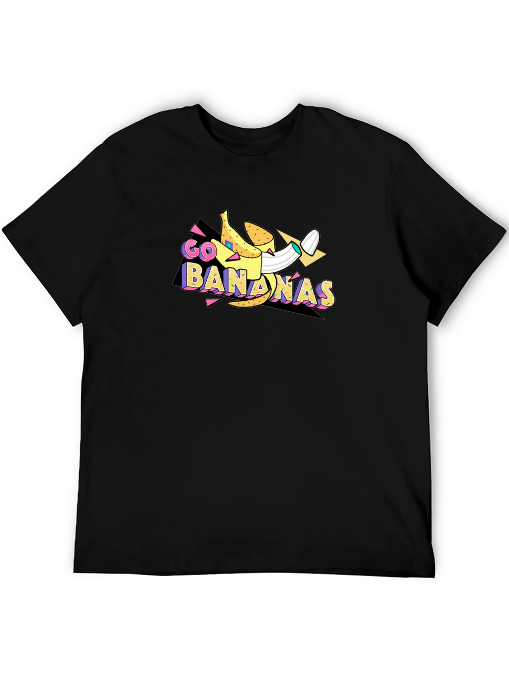 Go Bananas Graphic T-Shirt - Black