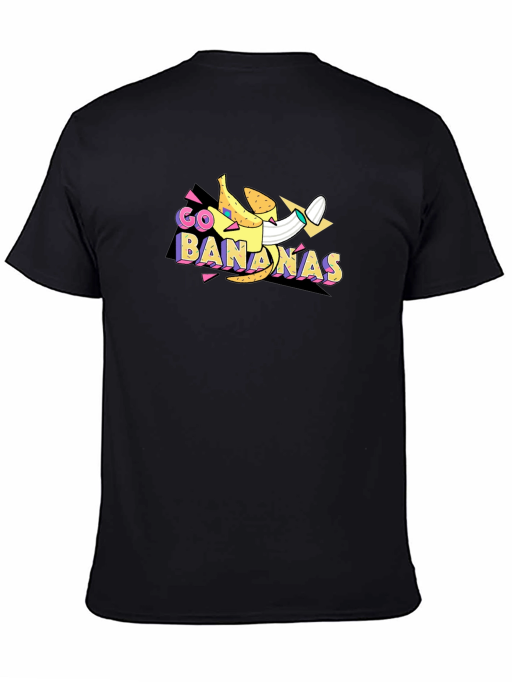 Go Bananas Graphic T-Shirt - Black