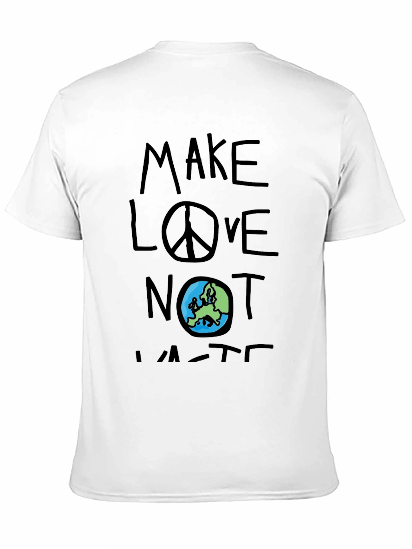 Make Love Not Waste Graphic T-Shirt