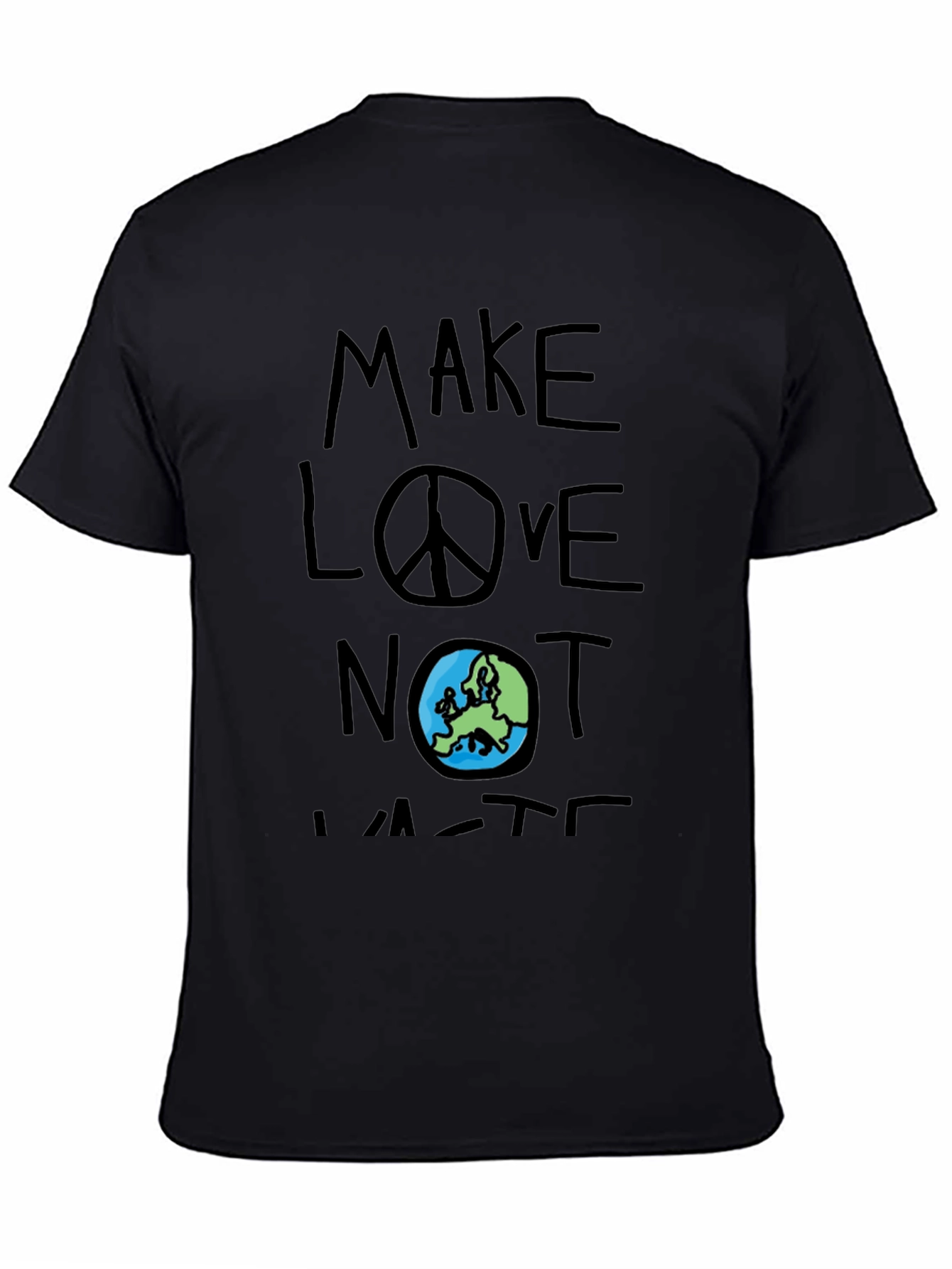 Make Love Not Waste Graphic T-Shirt