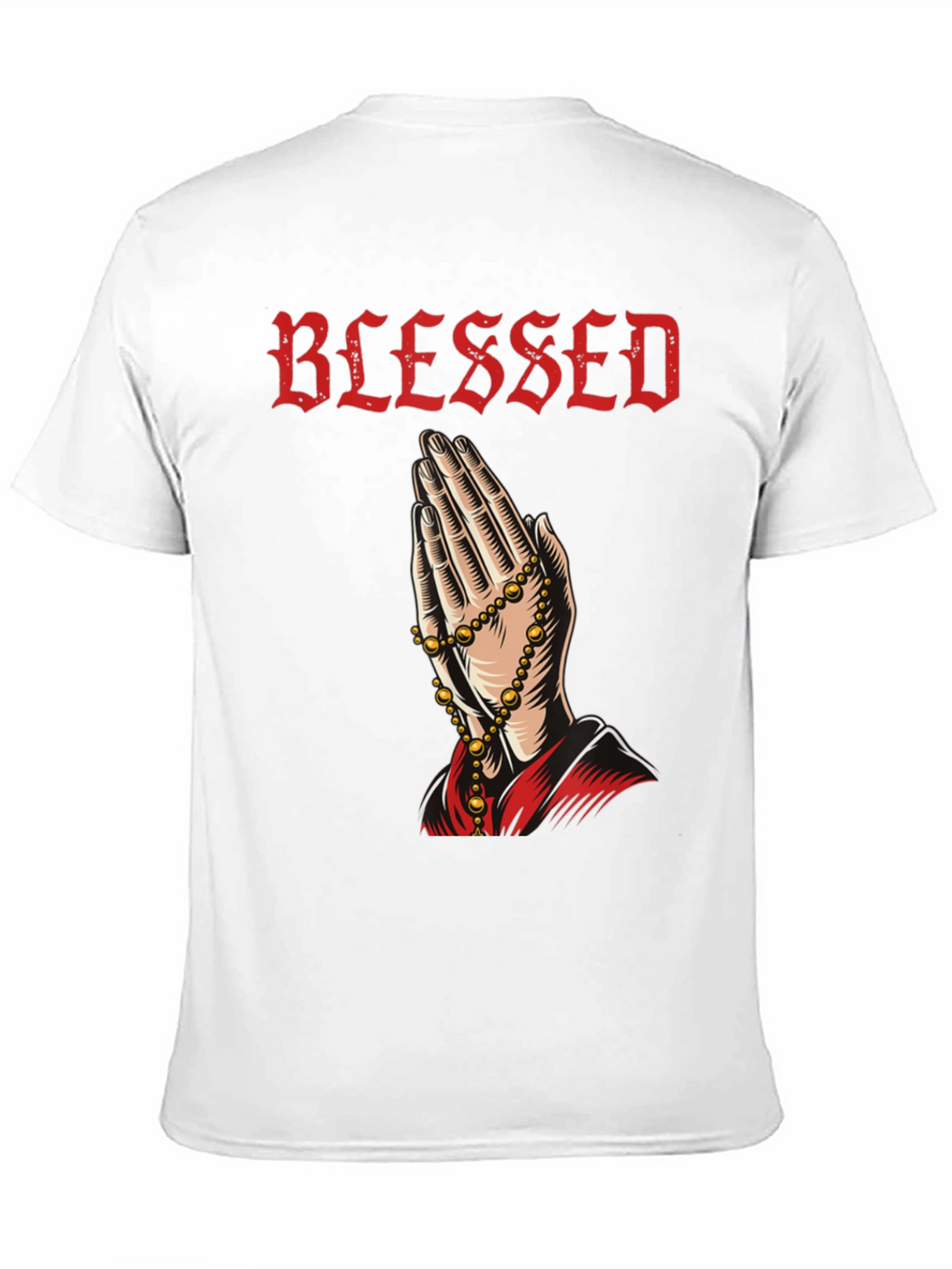 Blessed Praying Hands Graphic Tee