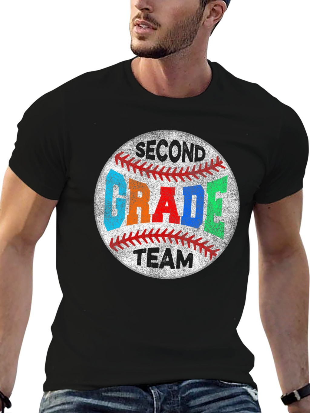 Second Grade Baseball Team Shirt