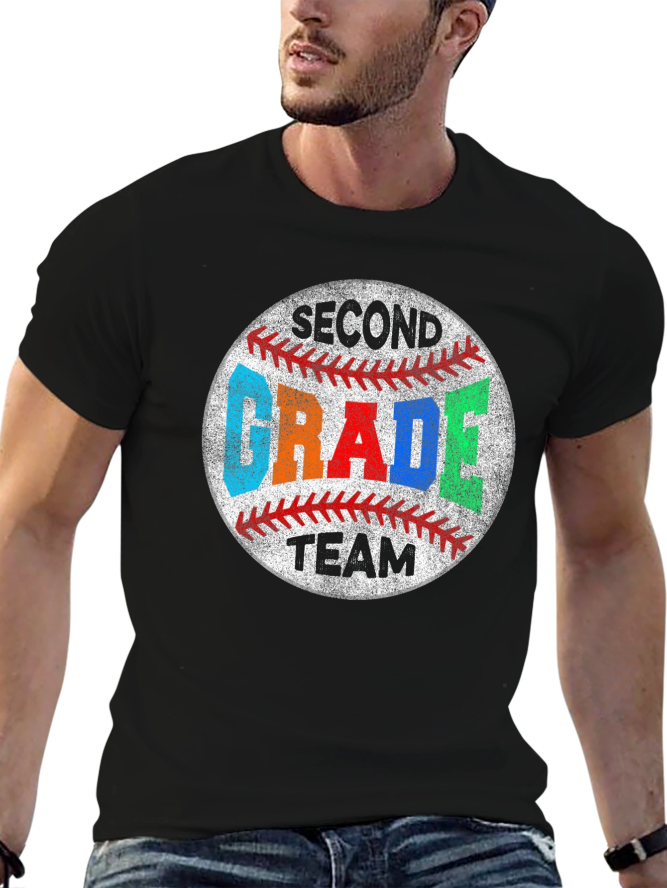 Second Grade Baseball Team Shirt