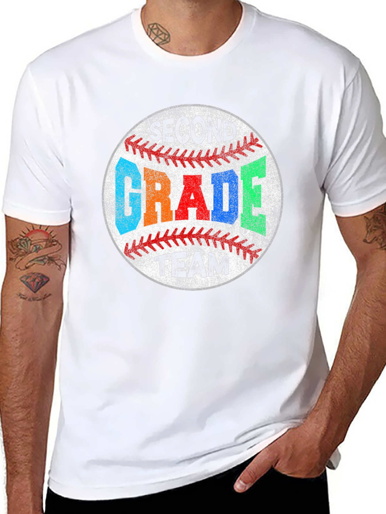 Second Grade Baseball Team Shirt
