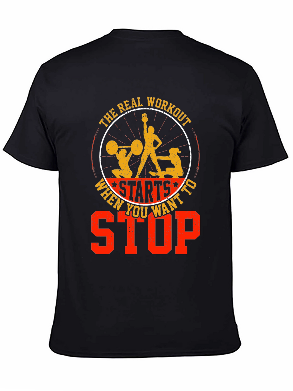 Motivational Workout Graphic Tee