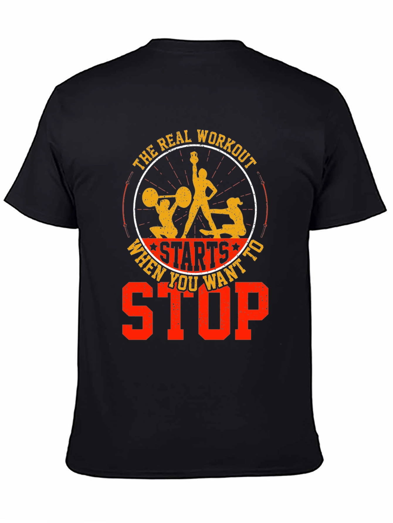 Motivational Workout Graphic Tee